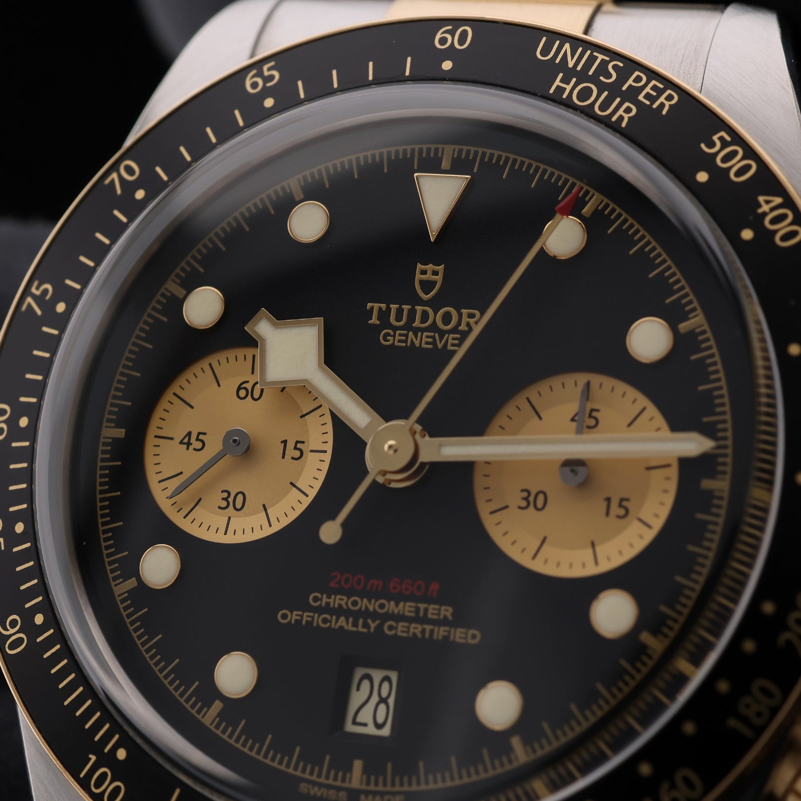 Tudor Black Bay Chrono S&G, Stahl/Gold, 41mm, Ref. 79363N, 12-2020, B+P