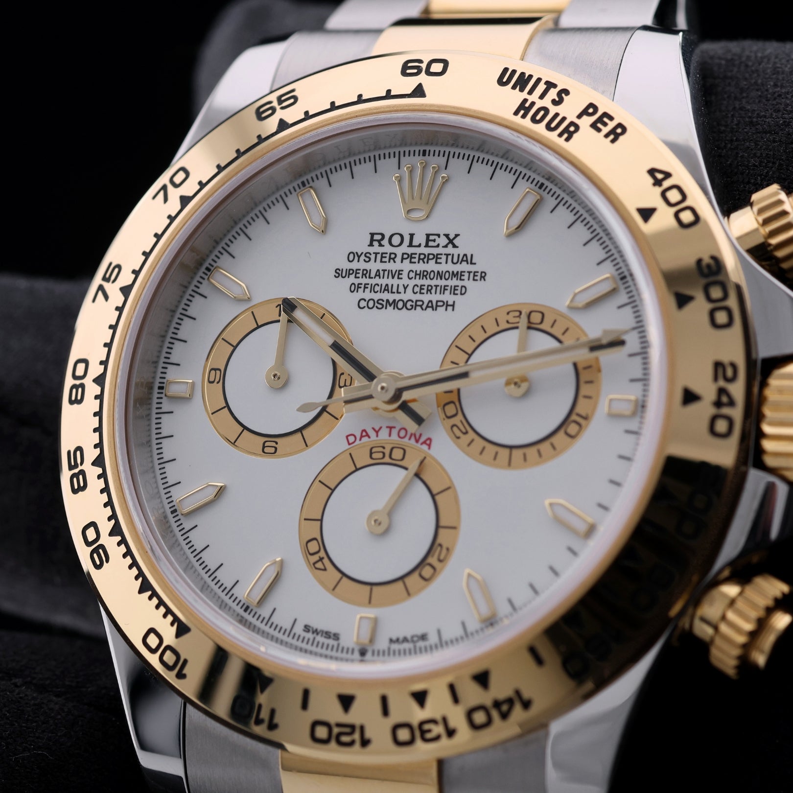 Rolex Daytona Cosmograph, Gold/Stahl, White Dial, Ref. 126503, 2025, B+P