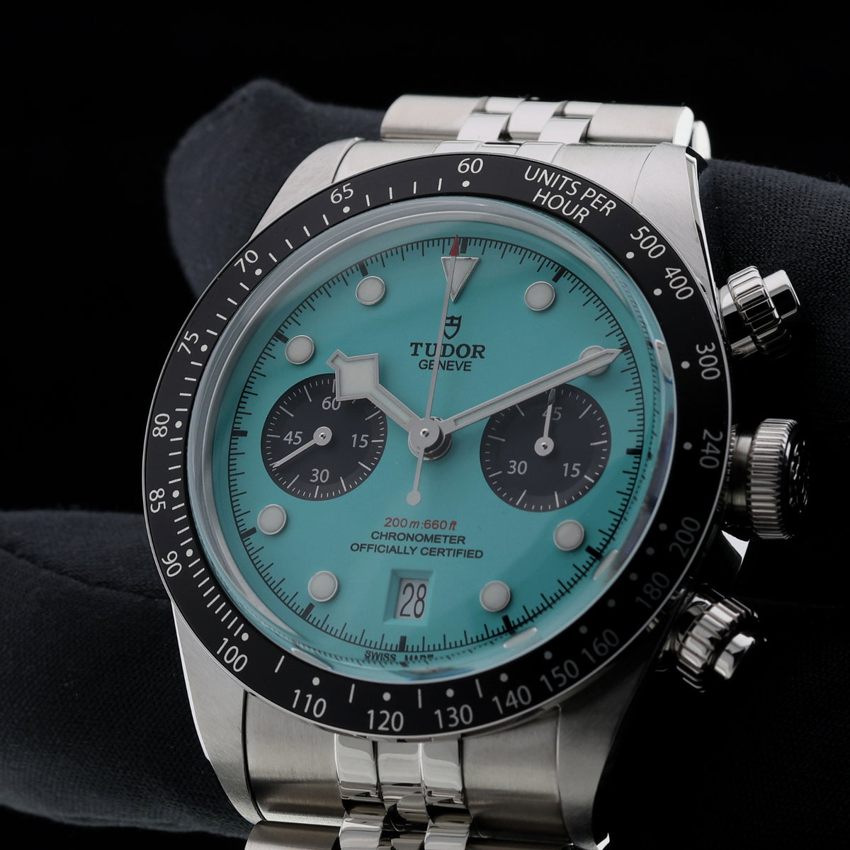 Tudor Black Bay Chrono, Blue Flamingo, 41mm, Ref. 79360N-0024, 2026, B+P