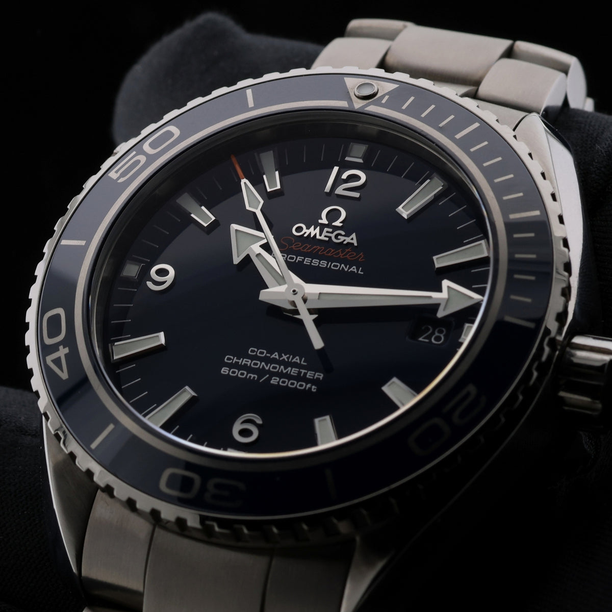 Omega Seamaster Planet Ocean, 600M, Co-Axial, Titan, Ref. 232.90.46.21.03.001, 12-2015, B+P