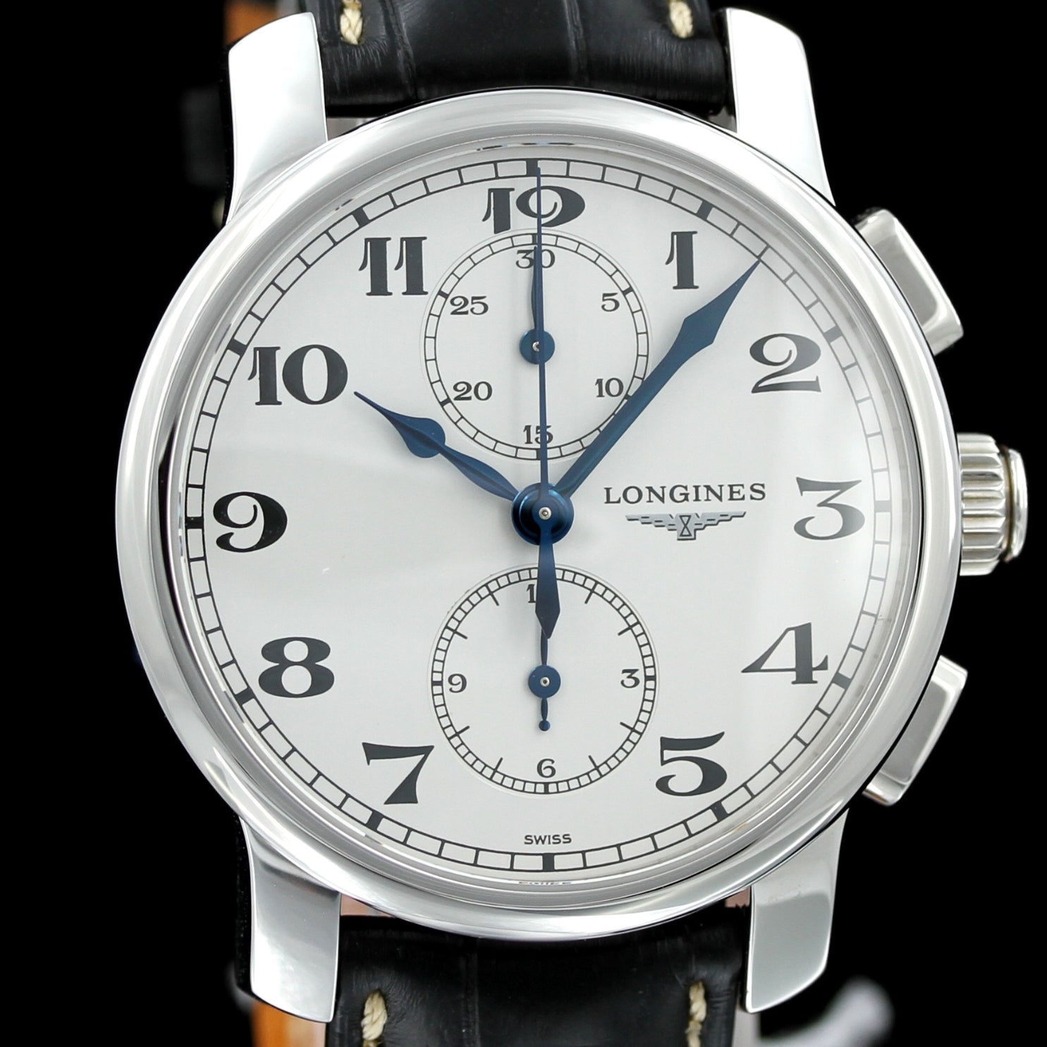 LONGINES Graf Zeppelin Chronograph und Pocket Watch Set 100 Jahre WEMPE, Ref. 26794732, Limited 1XX of 200, 2009, B+P