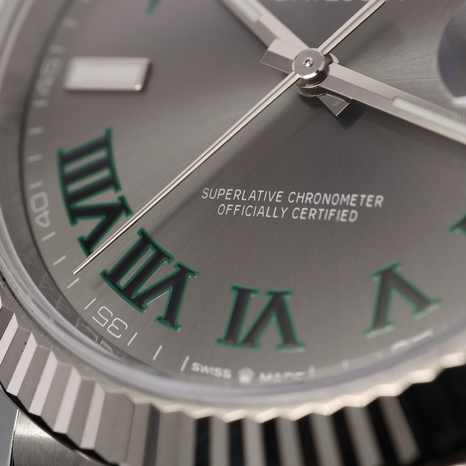 Rolex Datejust 41, Wimbledon Dial, Jubilee, Ref. 126334, 2021, B+P