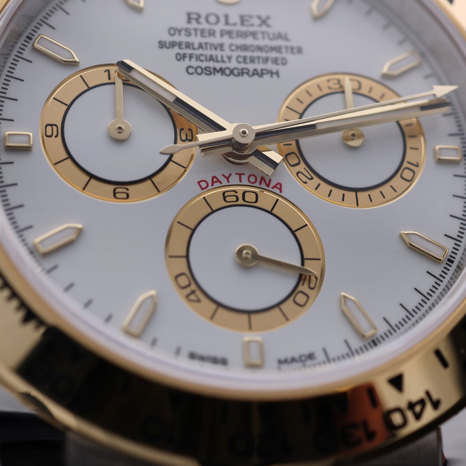 Rolex Daytona Cosmograph, Gold/Stahl, White Dial, Ref. 126503, 2025, B+P