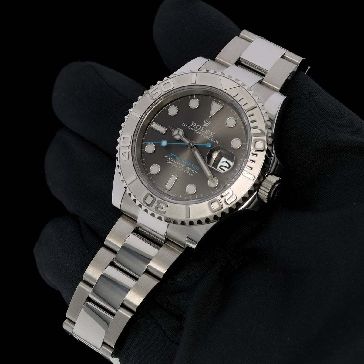 Rolex Yacht-Master 40, Rhodium Dial, Edelstahl/Platin, ungetragen, Ref. 126622, 2026, B+P