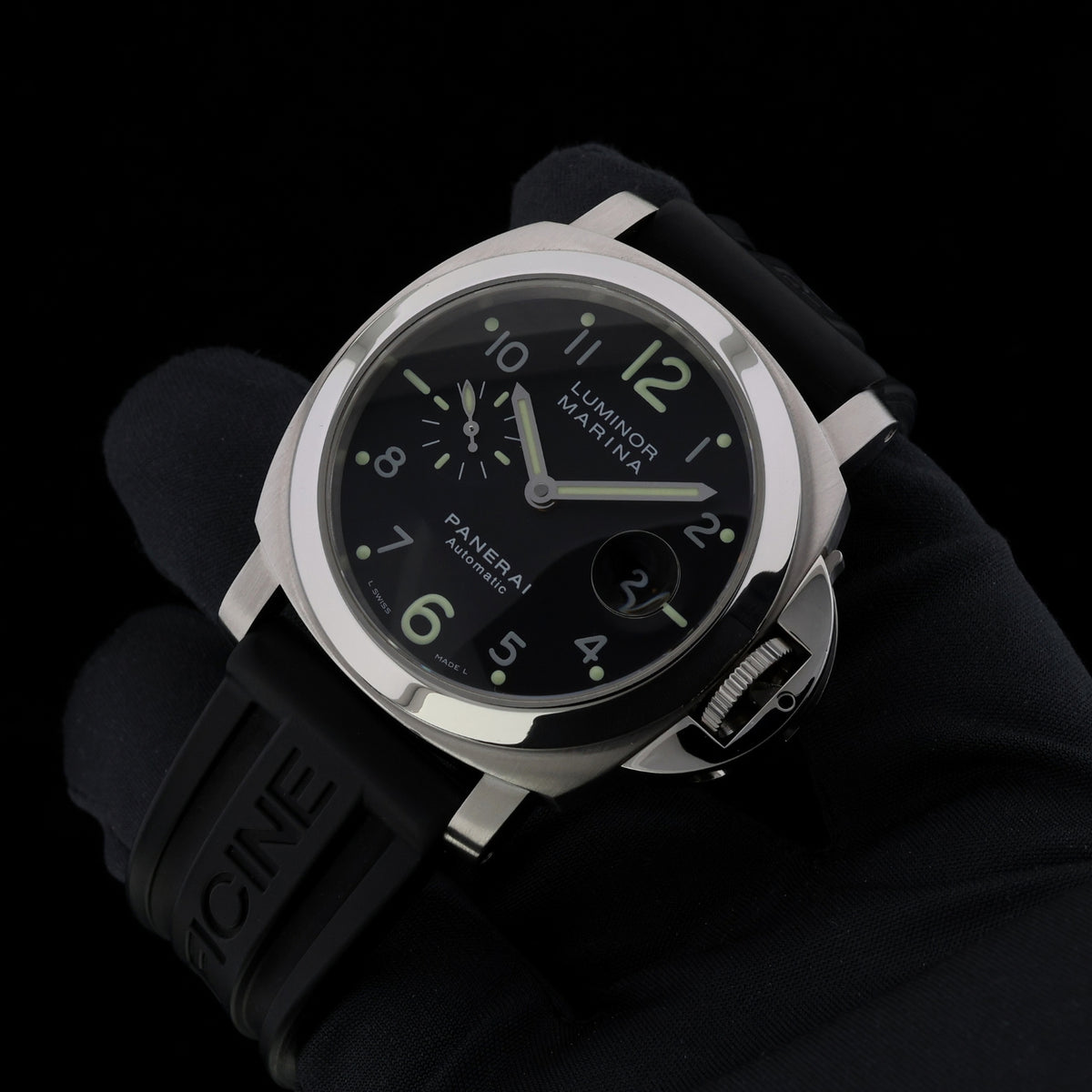 Panerai Luminor Marina, Automatik, Edelstahl, Ref. PAM00164, 06-2007, B+P