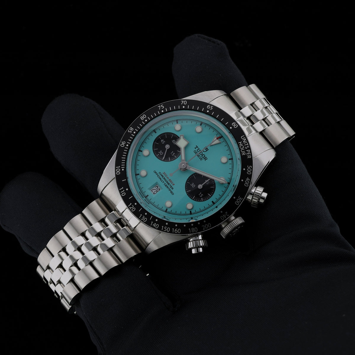 Tudor Black Bay Chrono, Blue Flamingo, 41mm, Ref. 79360N-0024, 2026, B+P