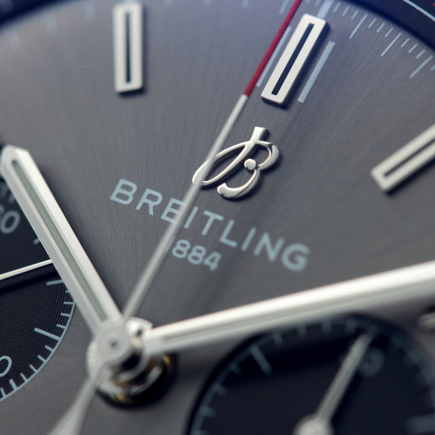 Breitling Premier B01 Chronograph 42, Grey, Ref. AB0118, AB0118221B1P1, B+P