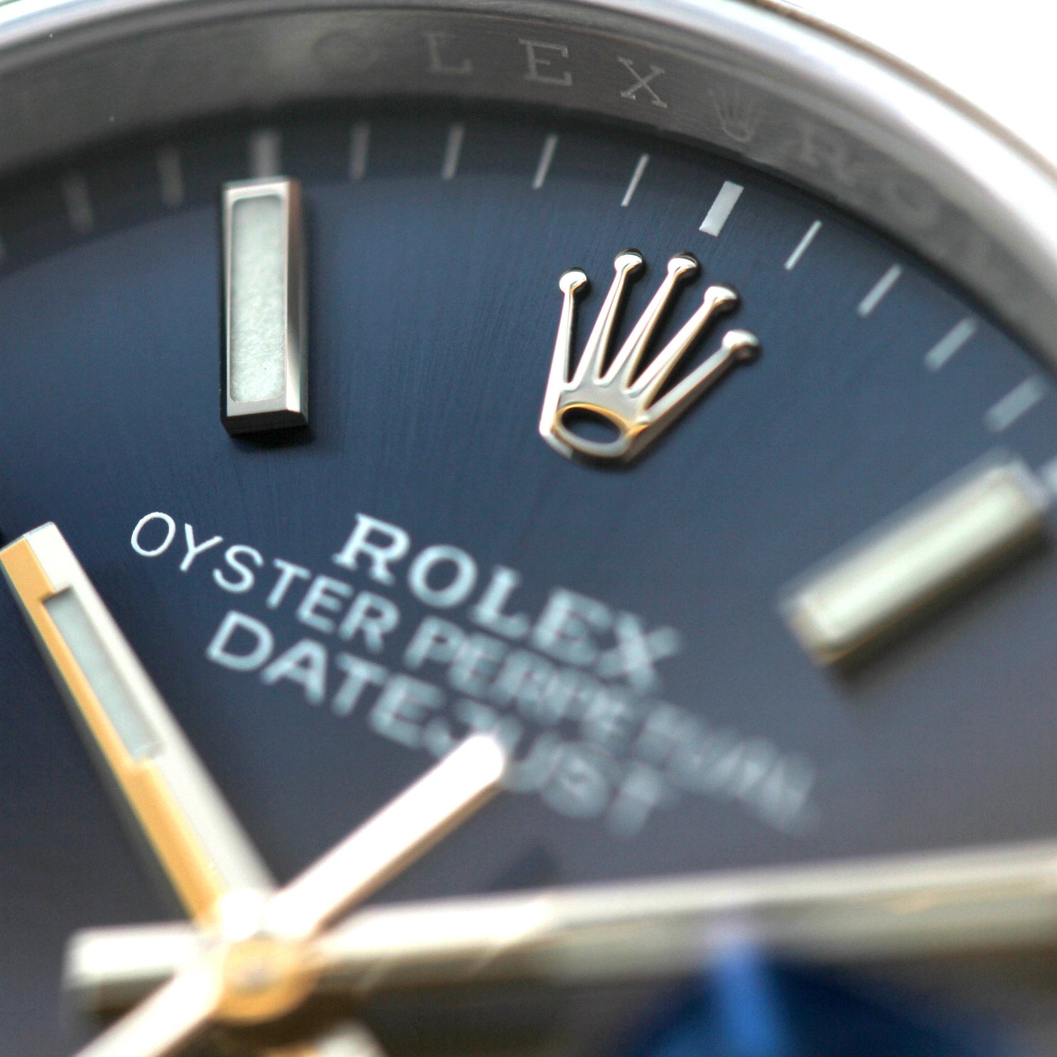 Rolex Datejust 36, blaues Zifferblatt, Ref. 126200, 11-2021, B+P