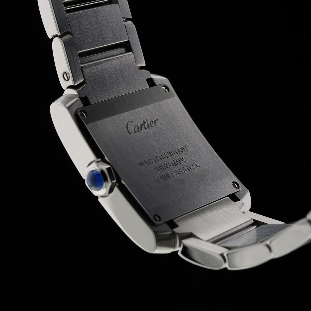 Cartier Tank Française, Edelstahl, 32x27mm, Quarz, Ref. WSTA0074, 11-2024, B+P