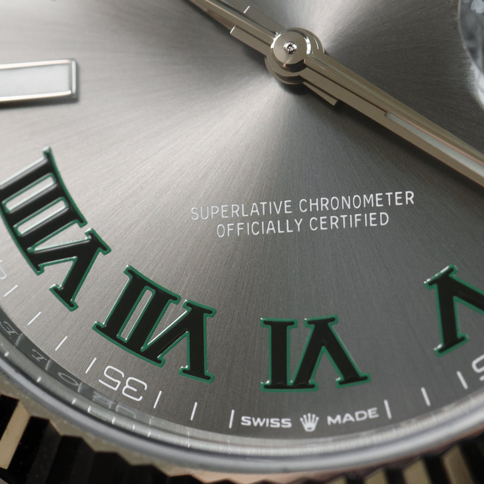 Rolex Datejust 41, Wimbledon Dial, Jubilee, Ref. 126334, 2021, B+P