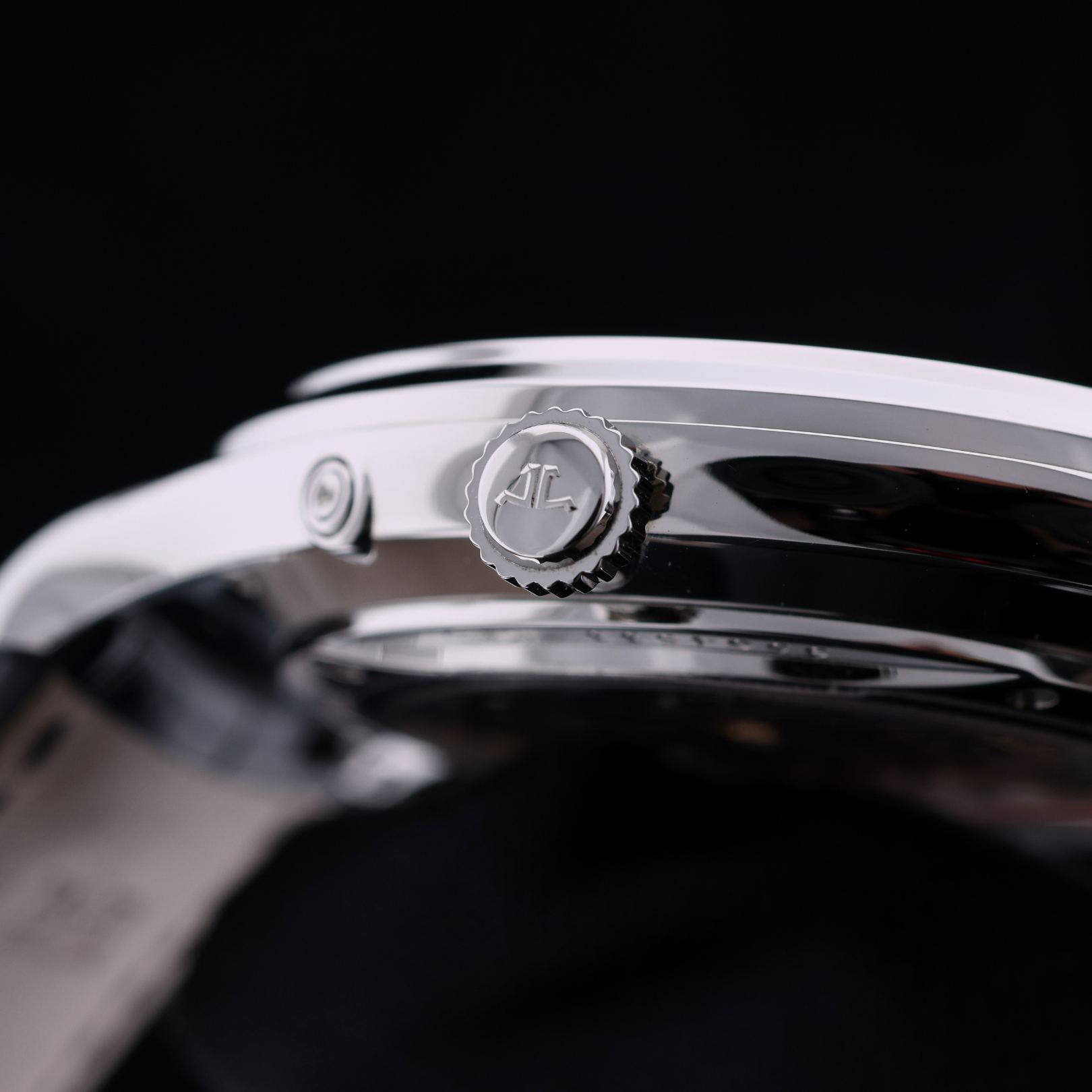 Jaeger-LeCoultre Master Ultra Thin Moon, Black Dial, Edelstahl, Ref. Q1368471, 12-2024, B+P