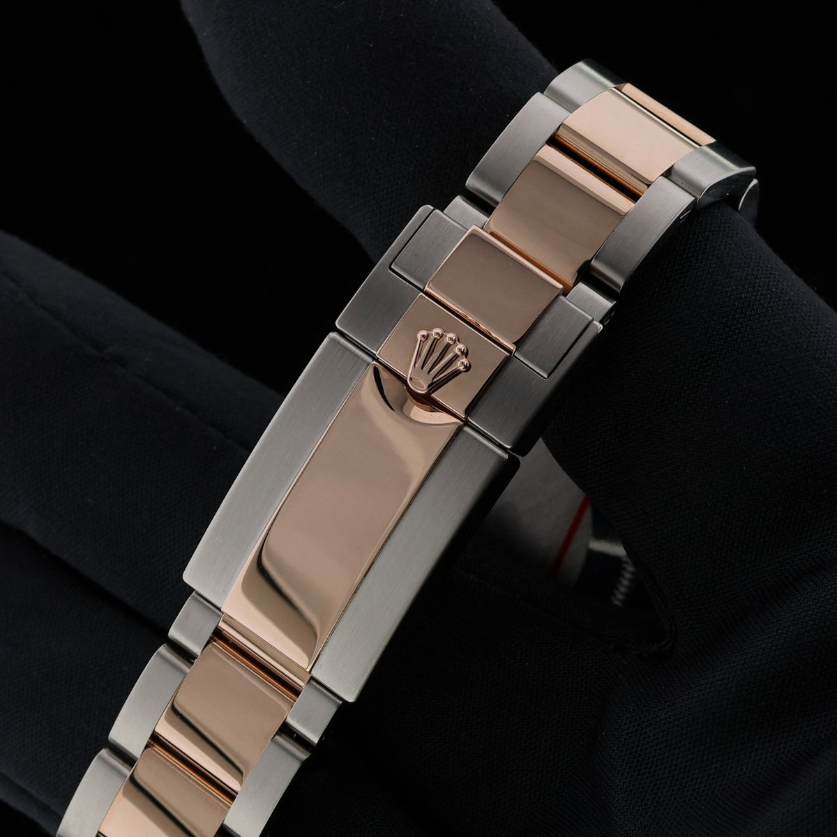 Rolex Yacht-Master 40, Black Dial, LC100, Erstkaufrechnung, Edelstahl/Everose Gold, Ref. 126621, 2023, B+P