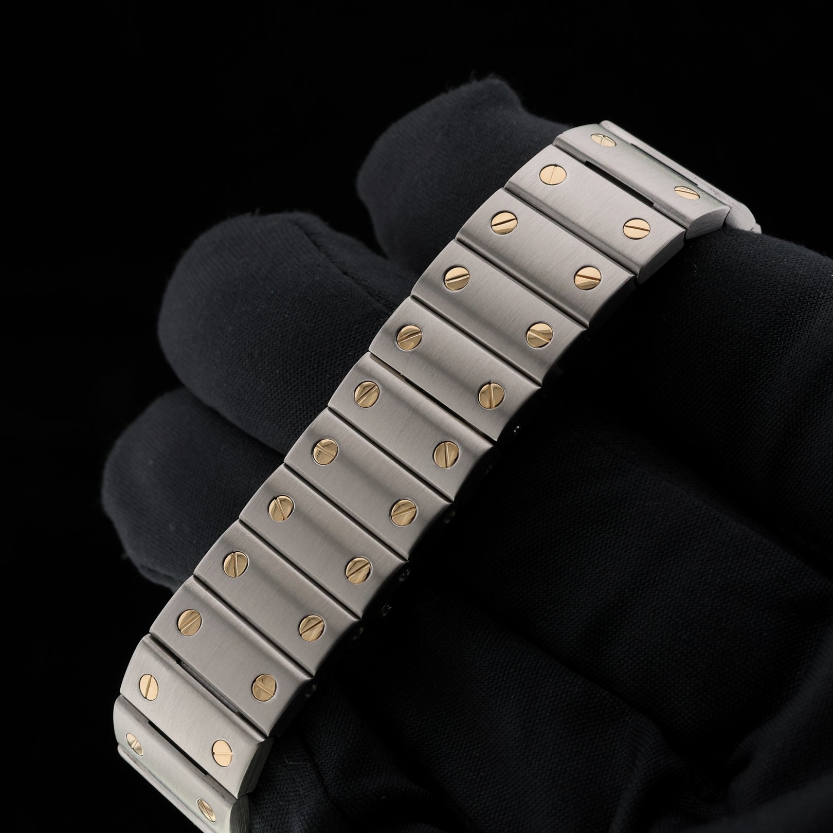 Cartier Santos Galbée, 29mm, Stahl/Gold, Ref. 1566, ohne B+P