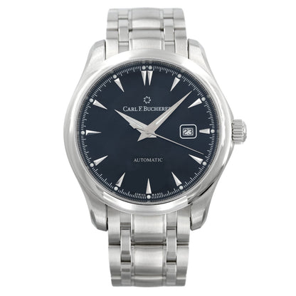 Carl F. Bucherer Manero Autodate 42mm, Grey Dial, Ref. 00.10915.08.33.21, 2020, B+P