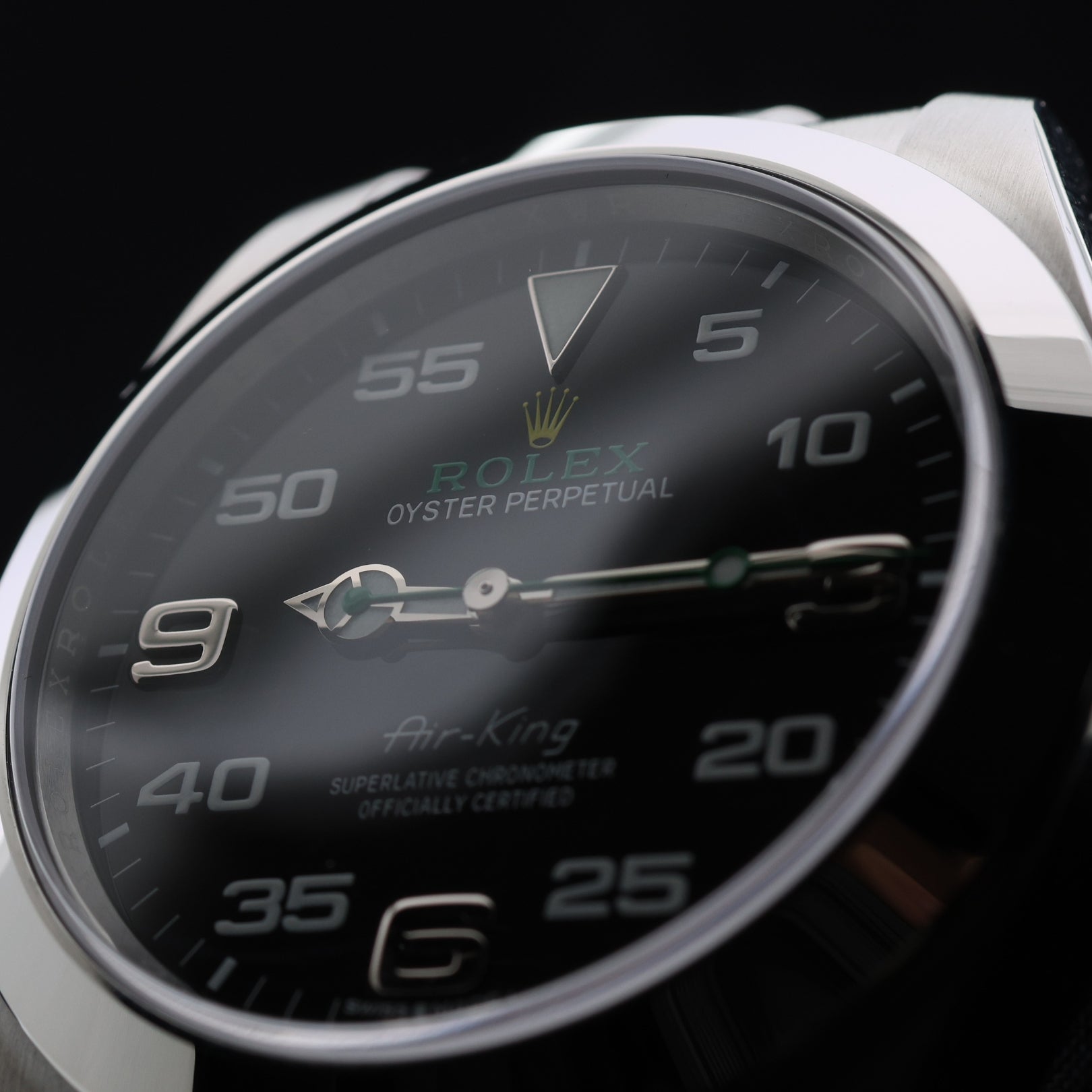 Rolex Air King, Edelstahl, Ref. 116900, 2020, B+P