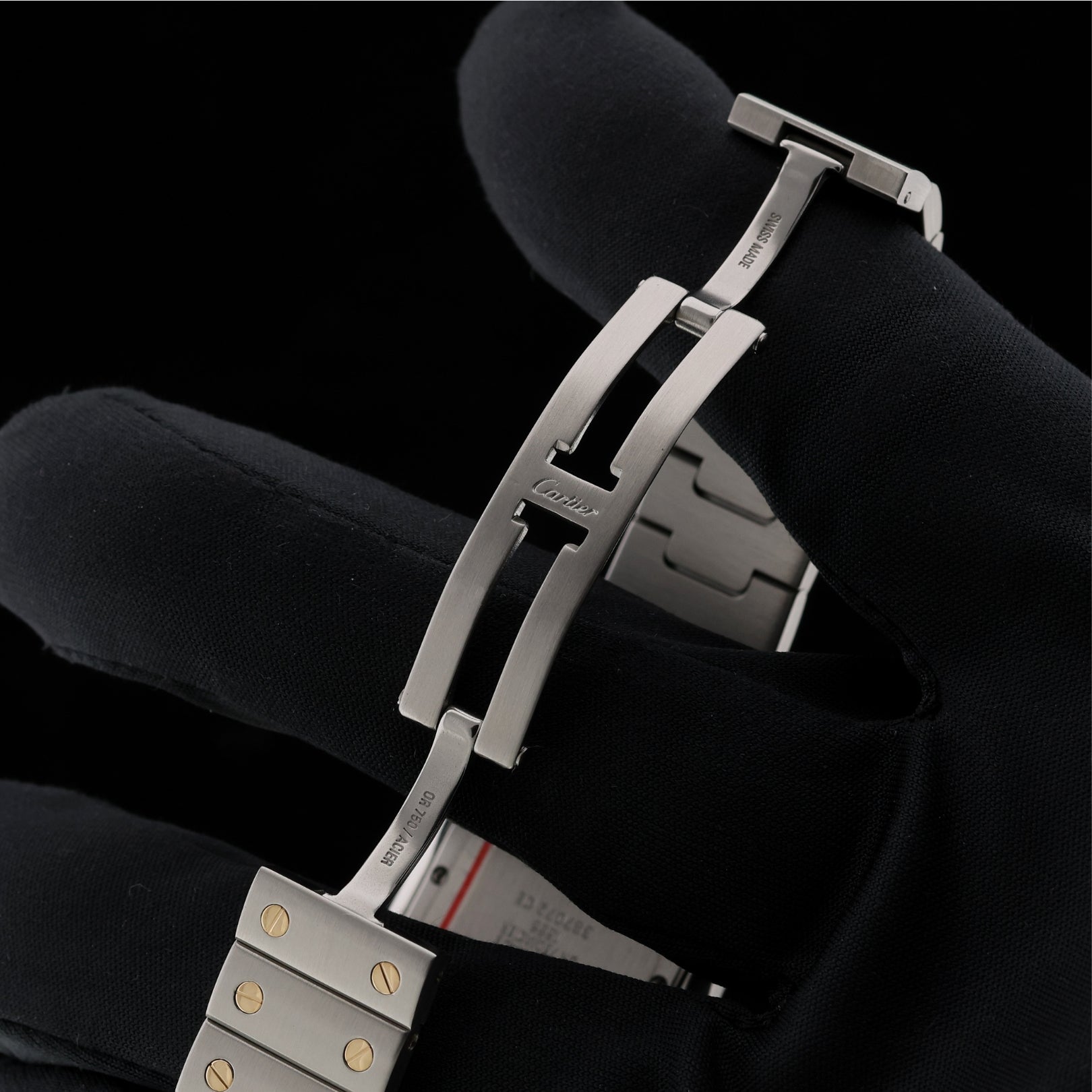 Cartier Santos Galbée, 29mm, Stahl/Gold, Ref. 1566, ohne B+P