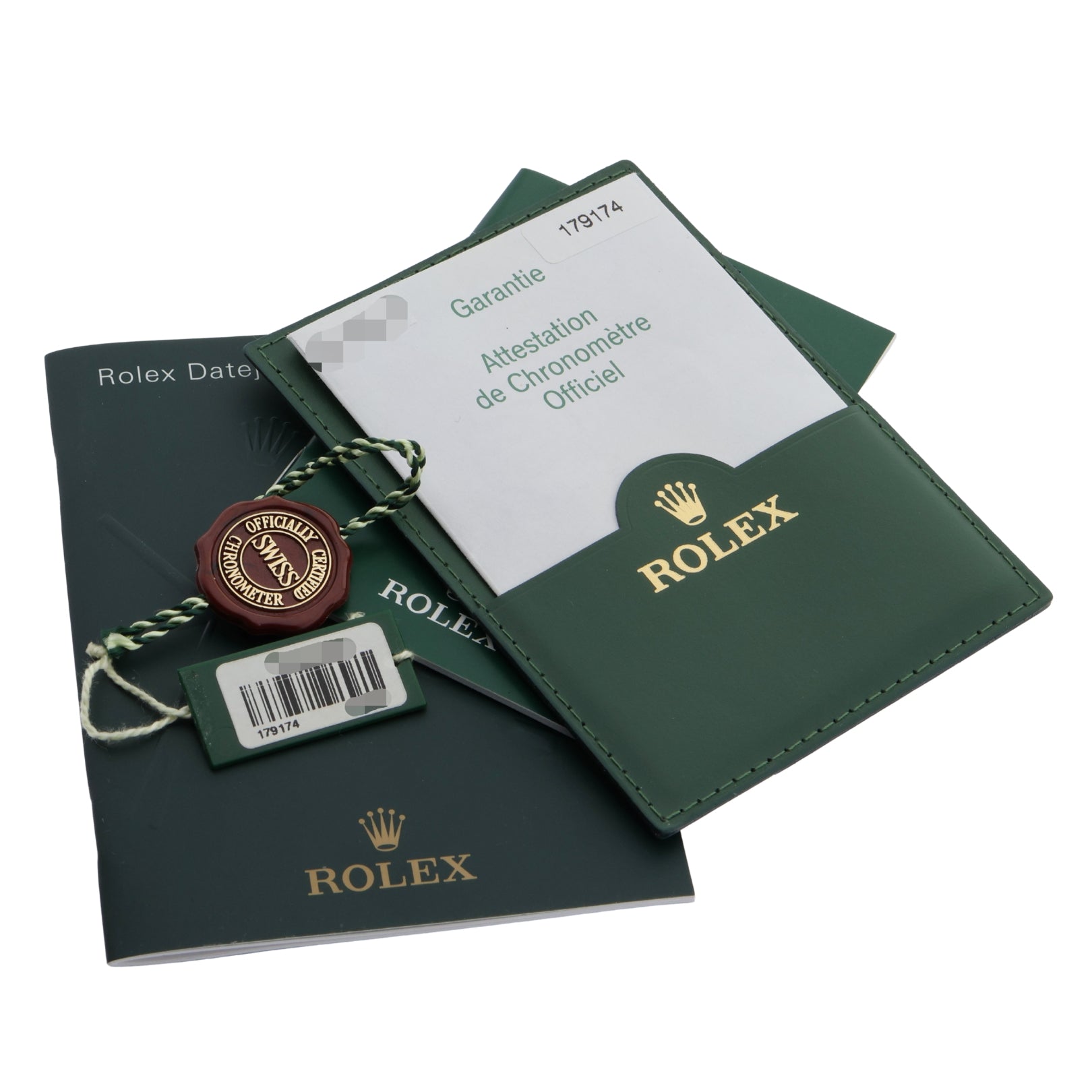 Rolex Lady Datejust 26, Pink Dial, Oyster, Ref. 179174, 02-2007, B+P