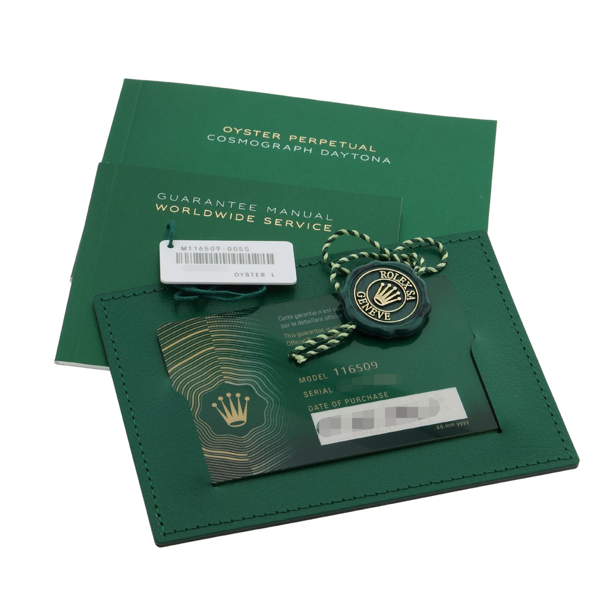 Rolex Daytona Cosmograph, Weißgold, Black Diamond Dial, LC100, Ref. 116509, 2021, B+P