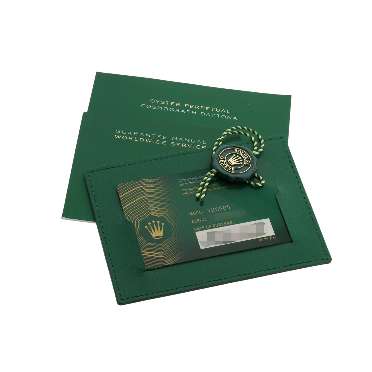 Rolex Daytona Cosmograph, Black Diamond Dial, Rosegold, Ref. 126505, 2024, B+P