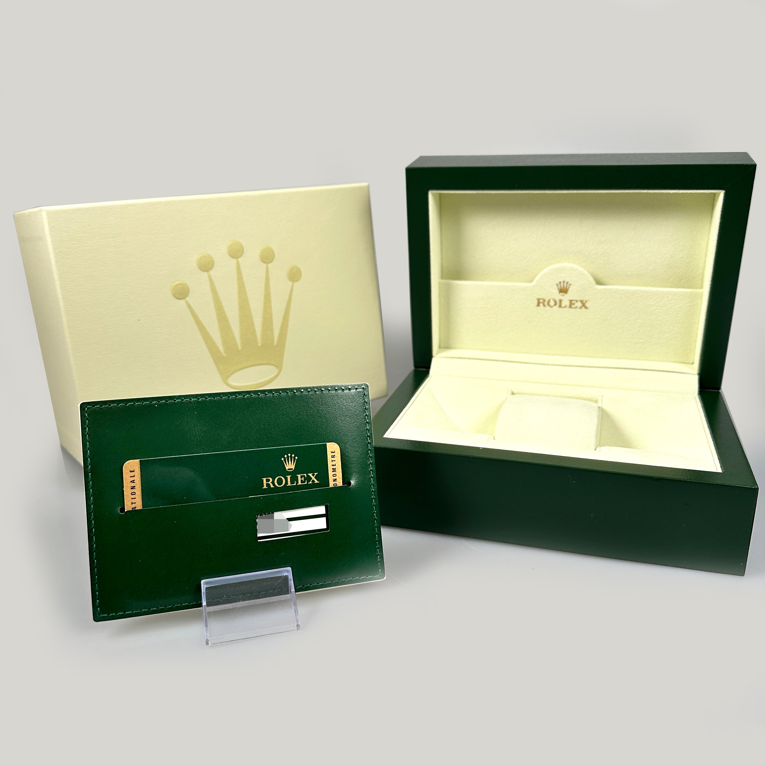 Rolex Submariner NoDate, Cerachrom-Lünette, Ref. 114060, 05-2014, B+P