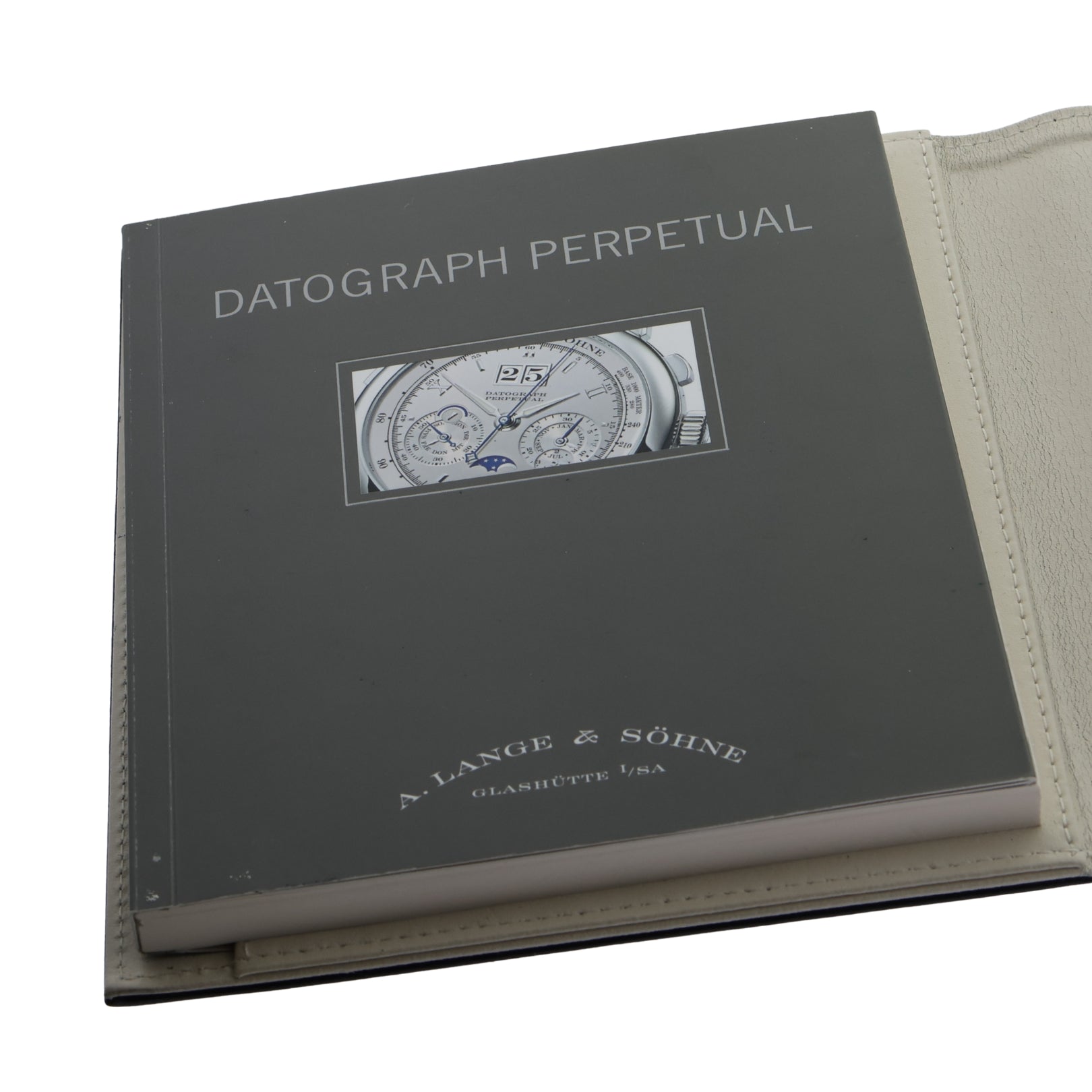 A. Lange & Söhne Datograph Perpetual, 950er Platin, ALS - Service 10/2024, Ref. 410.025E, B+P - LUXUHRIA