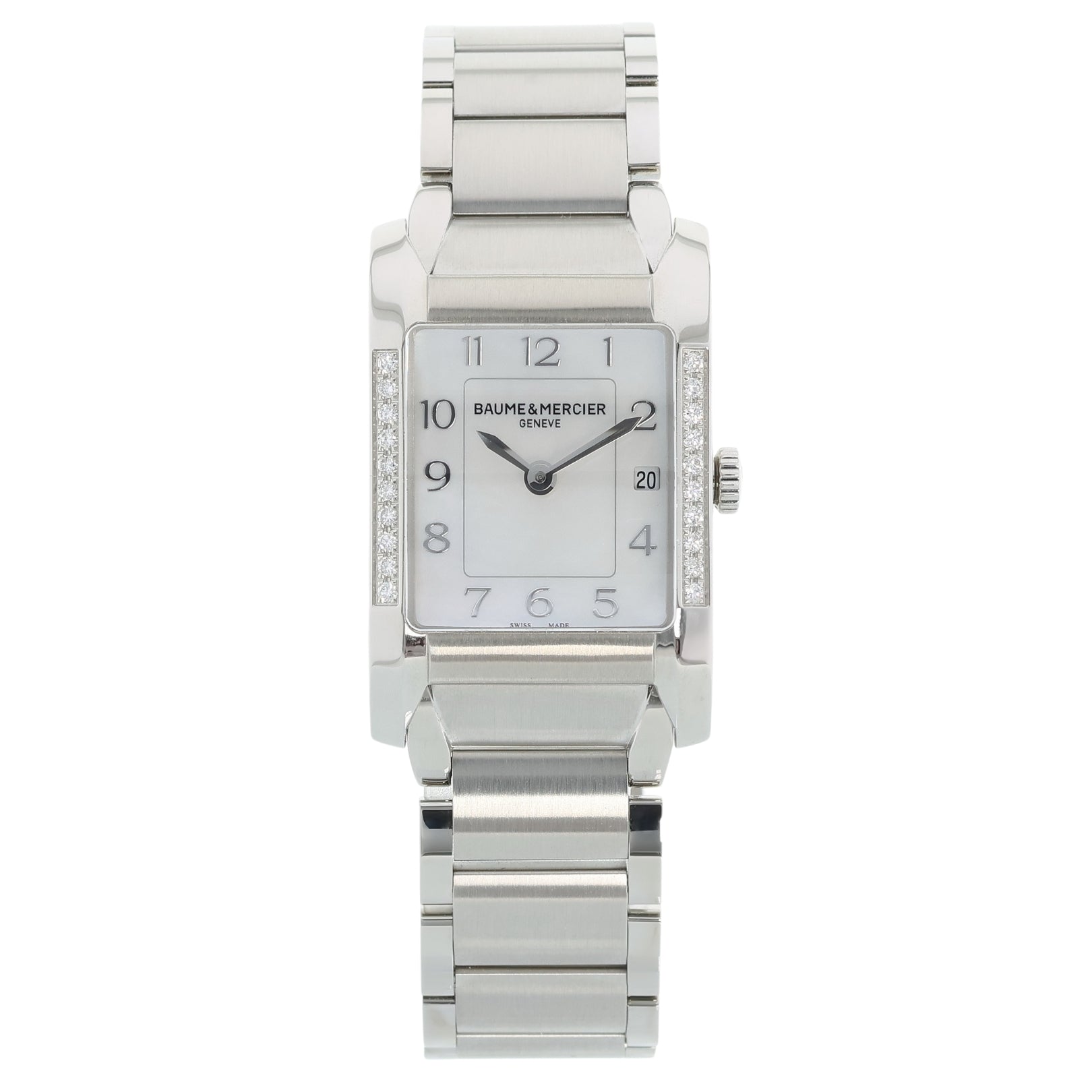 Baume & Mercier Hampton Ladies Diamonds mit Perlmutt, 2022, M0A10051 - LUXUHRIA