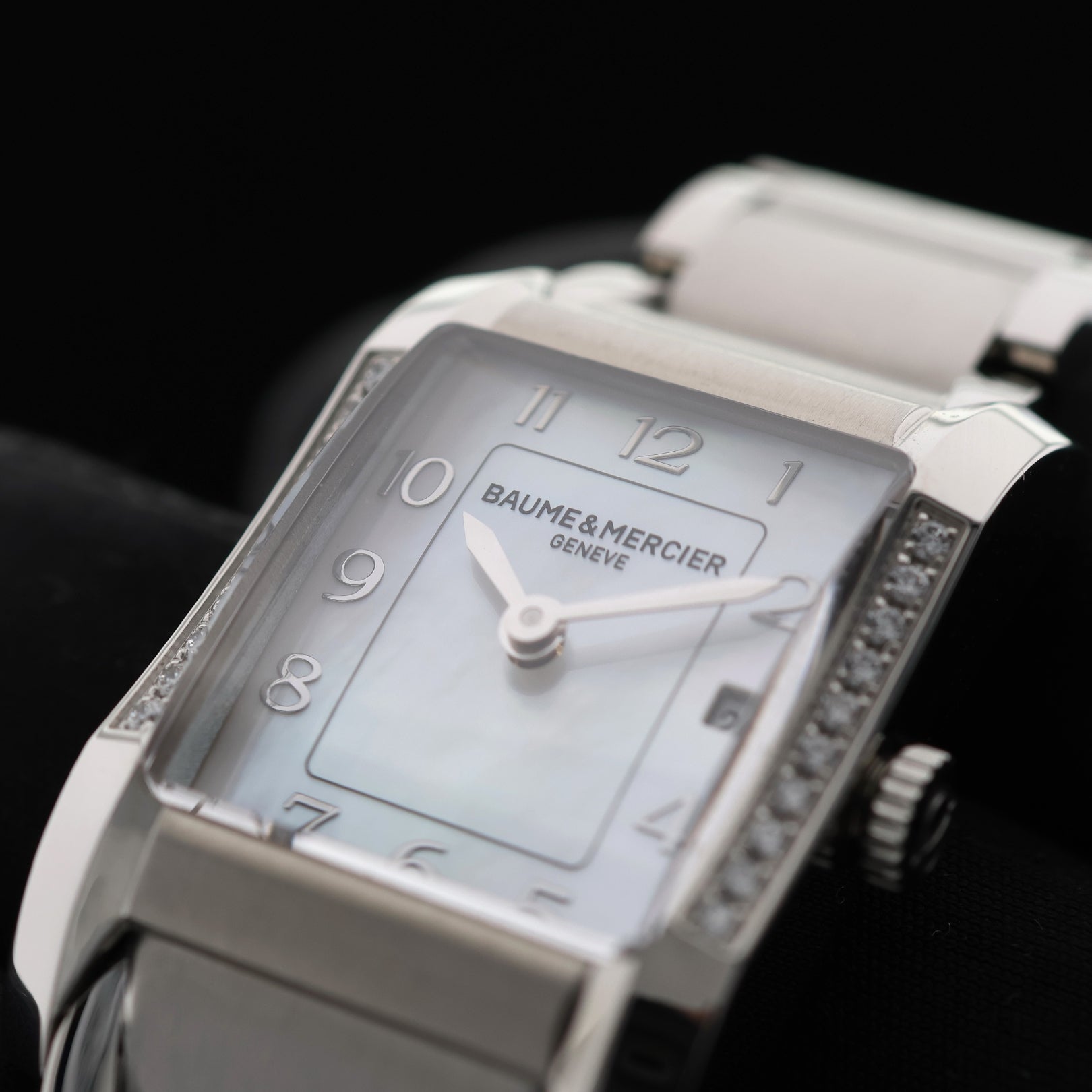 Baume & Mercier Hampton Ladies Diamonds mit Perlmutt, 2022, M0A10051 - LUXUHRIA