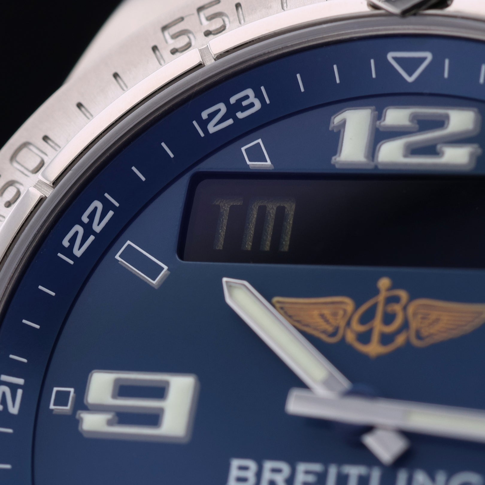 Breitling Aerospace Avantage, Titanium, Blue Dial, Ref. E7936210/C775, B+P - LUXUHRIA