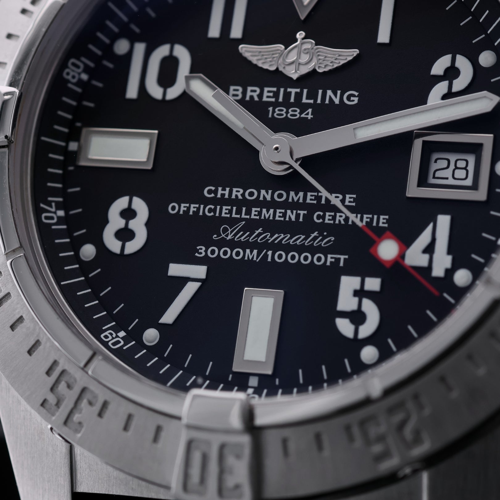 Breitling Avenger Seawolf, Kautschukband, 45mm, Ref. A1733010/B906, 08 - 2013, B+P - LUXUHRIA