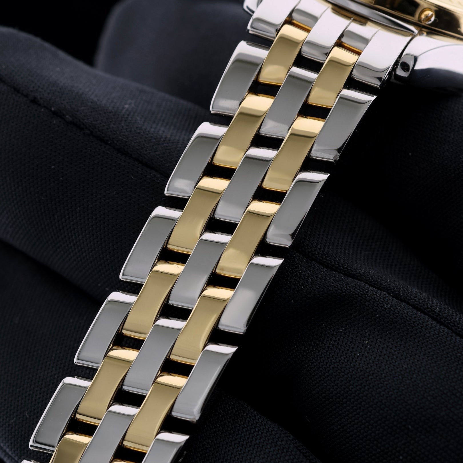 Breitling B - Class, Perlmutt Dial, Stahl/Gold, Ref. D71365, Chronometer Zertifikat, mit Box - LUXUHRIA