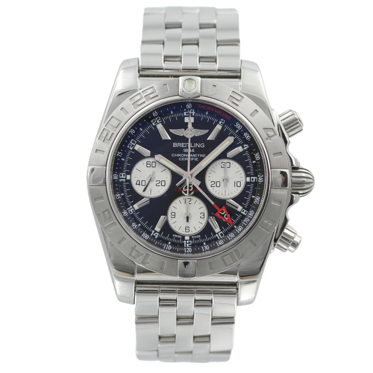 Breitling Chronomat GMT 44 mm, Ref. AB042011/BB56, B+P - LUXUHRIA