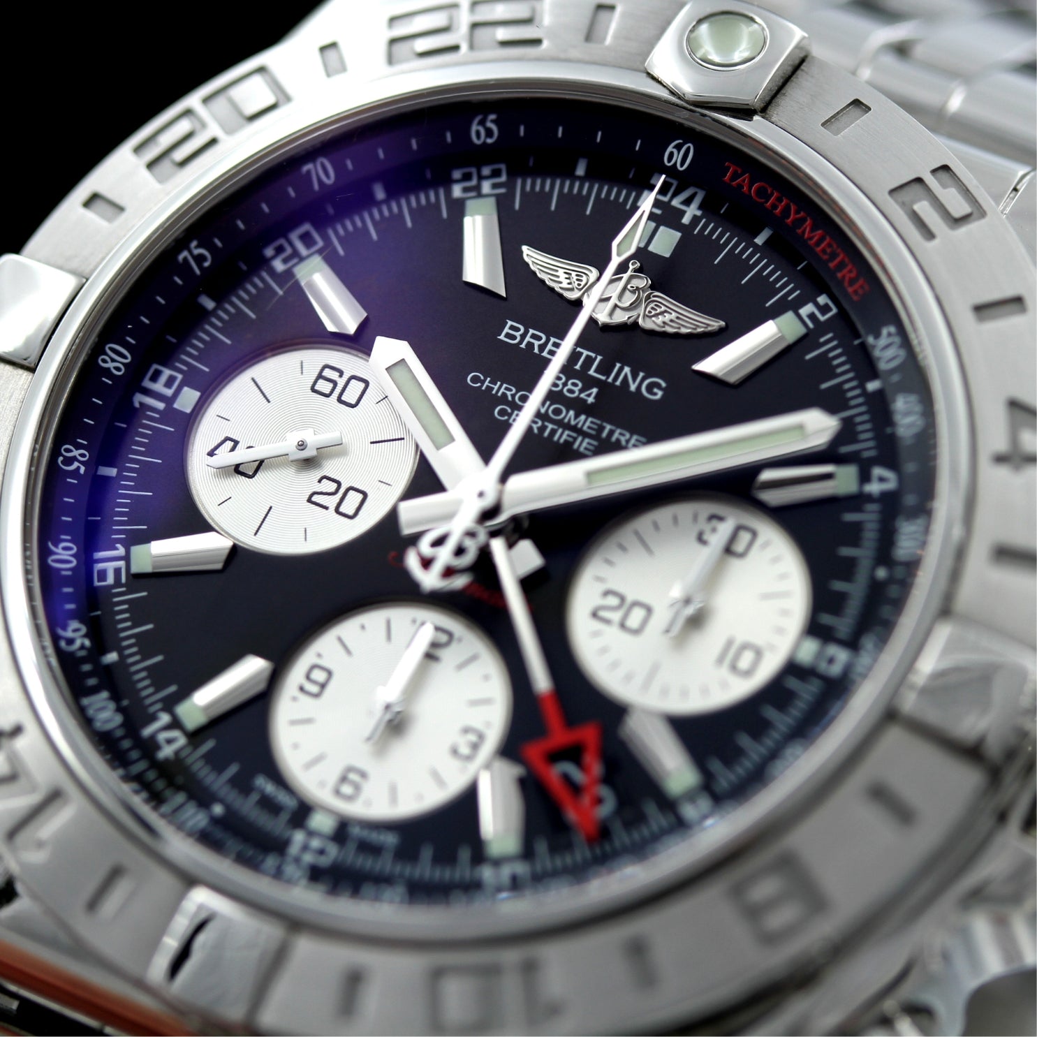 Breitling Chronomat GMT 44 mm, Ref. AB042011/BB56, B+P - LUXUHRIA