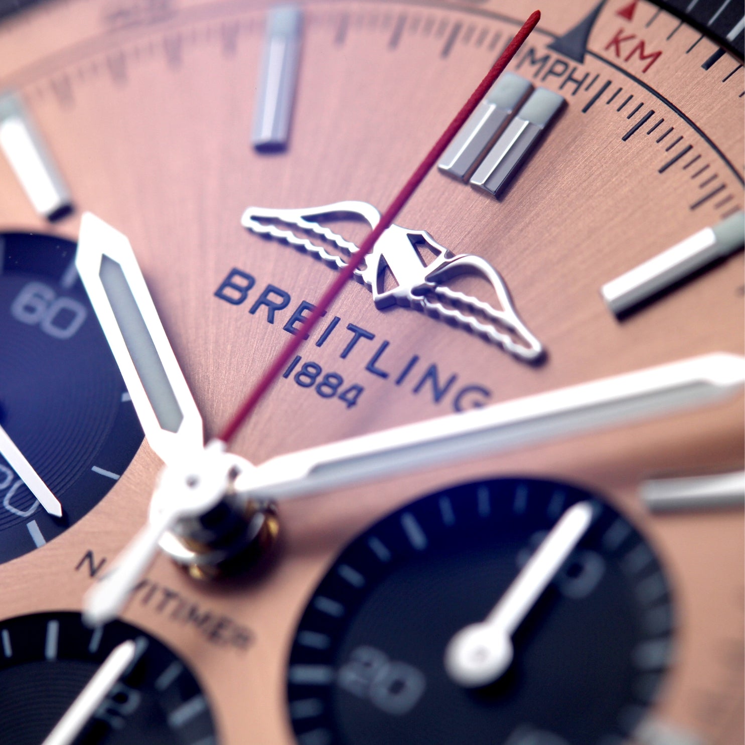 Breitling Navitimer B01 Chronograph 43mm, Kupferton Zifferblatt, AB0138241K1A1, B+P - LUXUHRIA