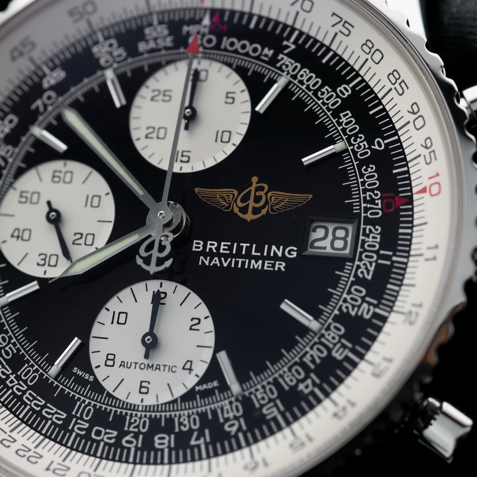 Breitling Old Navitimer Chronograph 41 mm, Ref. A13322 - 015, 11 - 2000, B+P - LUXUHRIA