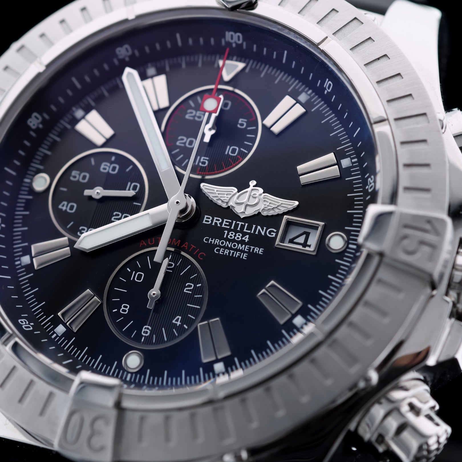 Breitling Super Avenger Chrono 48 mm, Ref. A13370, 12 - 2010, B+P - LUXUHRIA