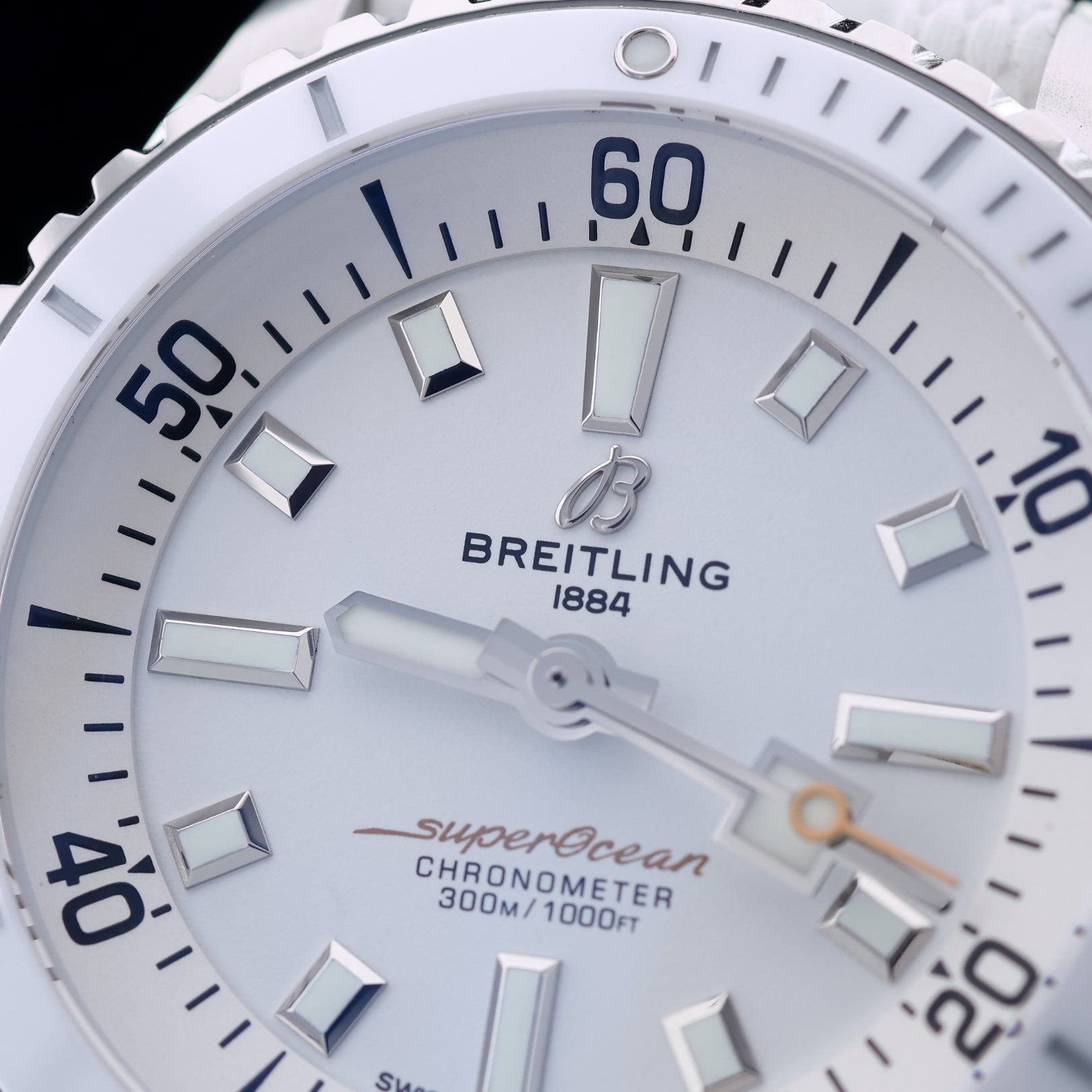 Breitling Superocean Automatic 36, White Dial, Ref. A17377211A1S1, B+P - LUXUHRIA