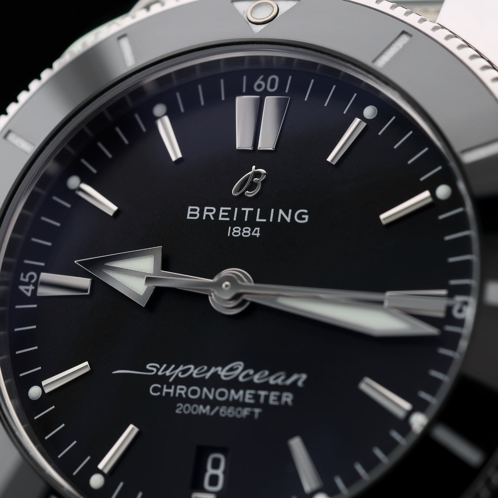 Breitling Superocean Heritage B20 Automatic 44mm, Black, Ref. AB2030121B1A1, 2025, B+P - LUXUHRIA