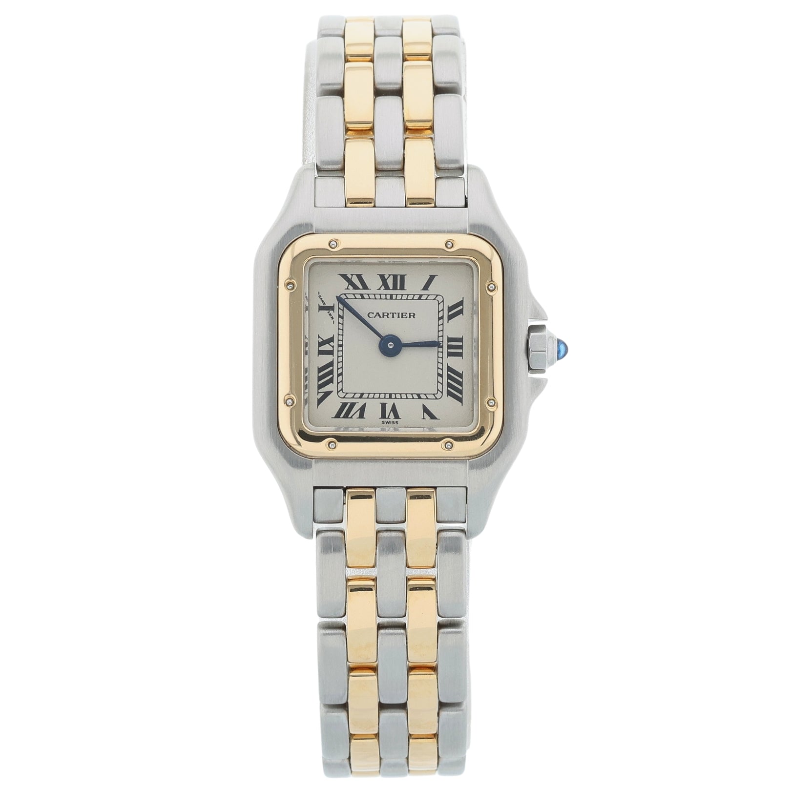 Cartier Lady Panthère de Cartier, 22x30mm, Stahl/Gelbgold, Ref. 112000R, 09 - 1992, B+P - LUXUHRIA