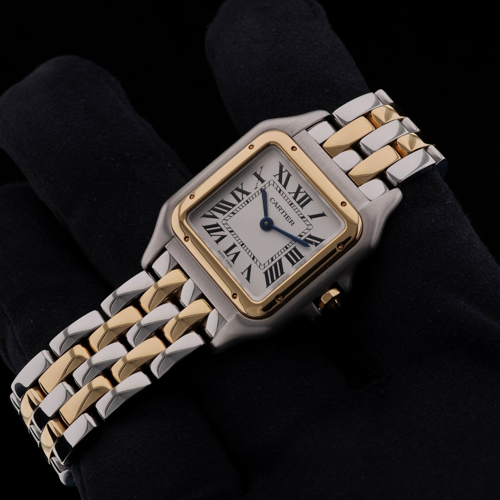 Cartier Panthère de Cartier, Medium, 27x37mm, Stahl/Gold, Ref. W2PN0007, 2019, B+P - LUXUHRIA