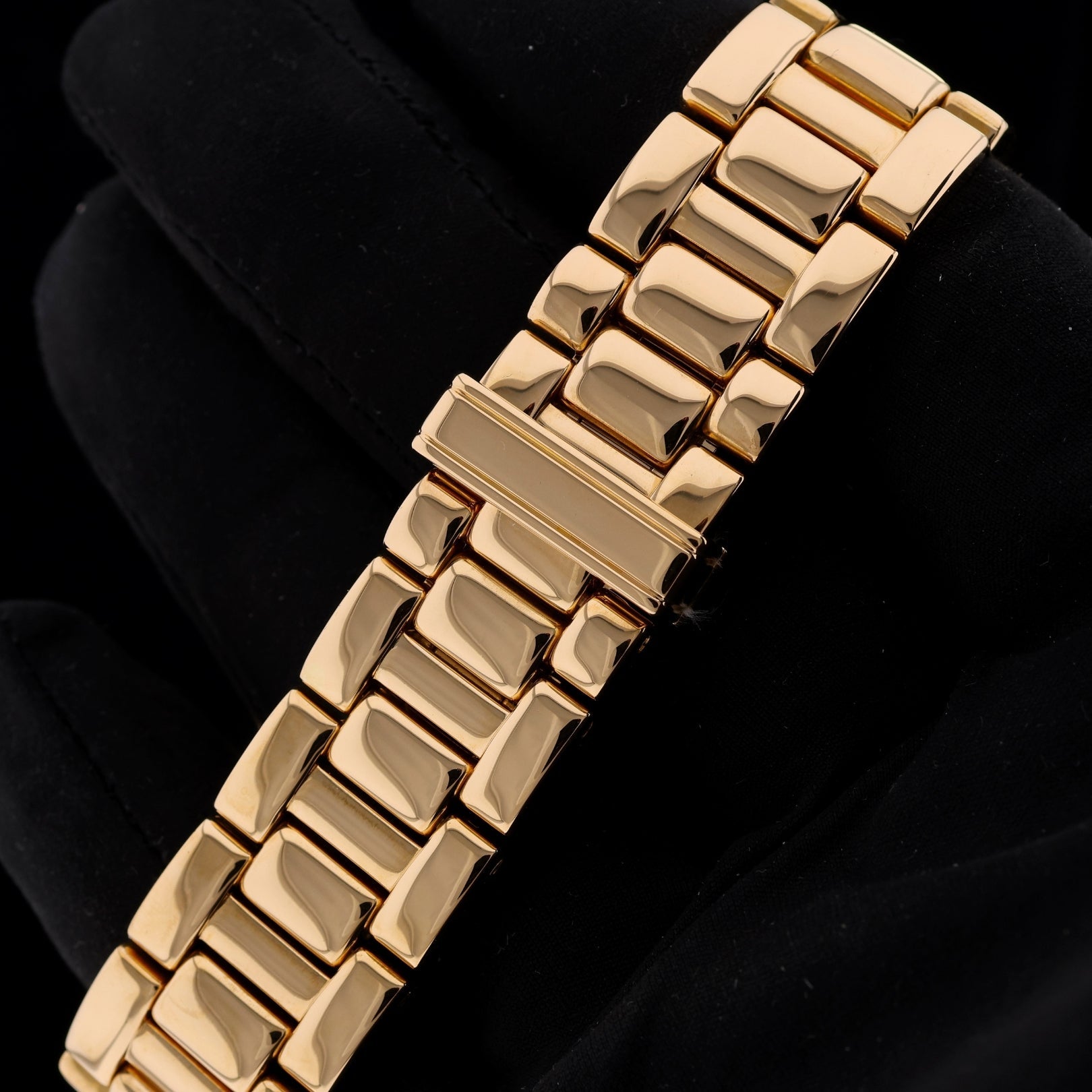 Cartier Pasha Perpetual Calendar, Gelbgold, 38mm, Ref. 30003, 1993, B+P - LUXUHRIA