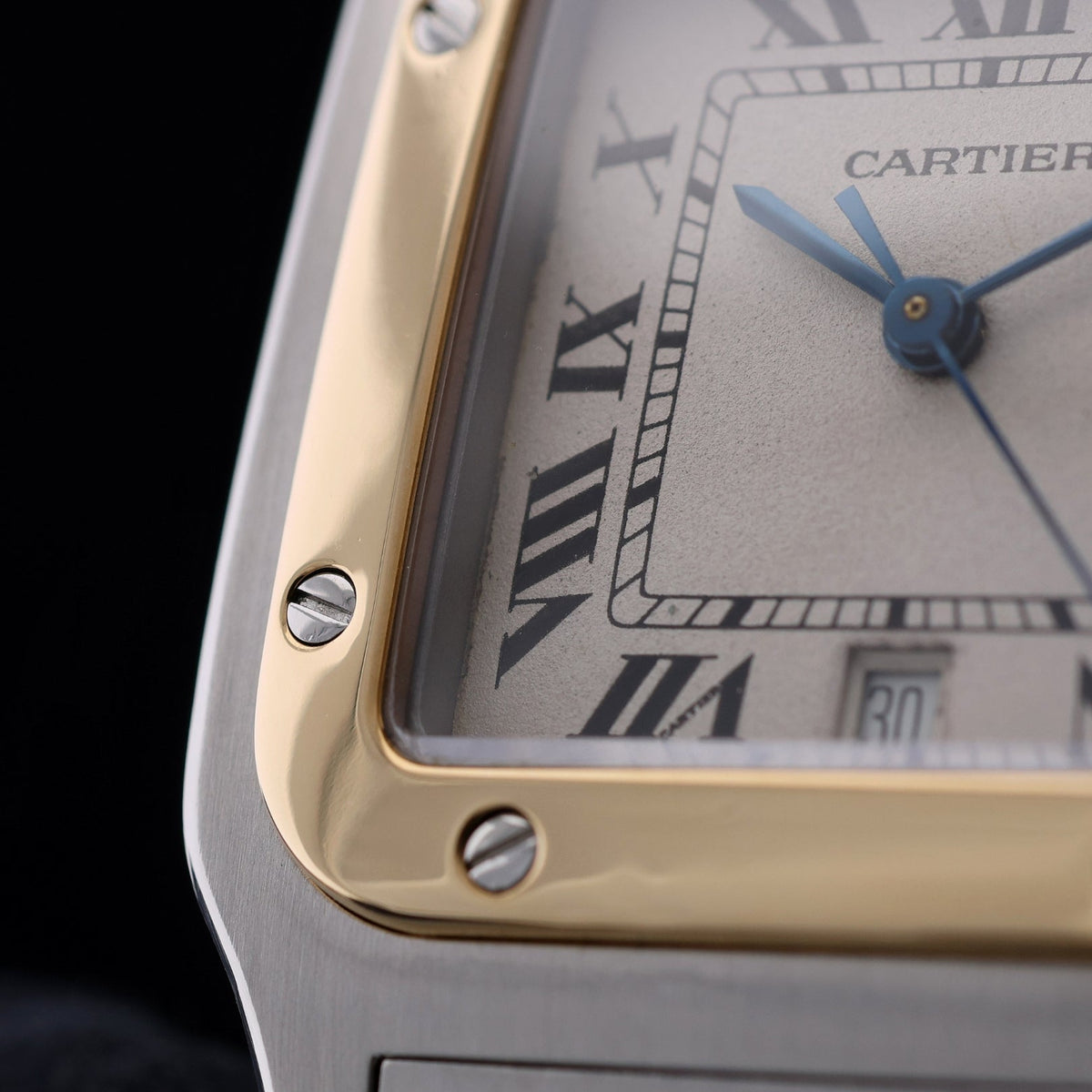 Cartier Santos Galbée, Quartz, 29x41mm, Ref. 187901, ohne B+P - LUXUHRIA