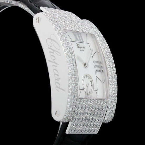 Chopard LA STRADA Perlmutt, Diamantbesatz 242 = ca. 5.30ct, 416867-1001, B+P - LUXUHRIA