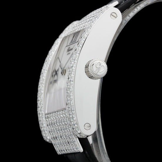 Chopard LA STRADA Perlmutt, Diamantbesatz 242 = ca. 5.30ct, 416867-1001, B+P - LUXUHRIA