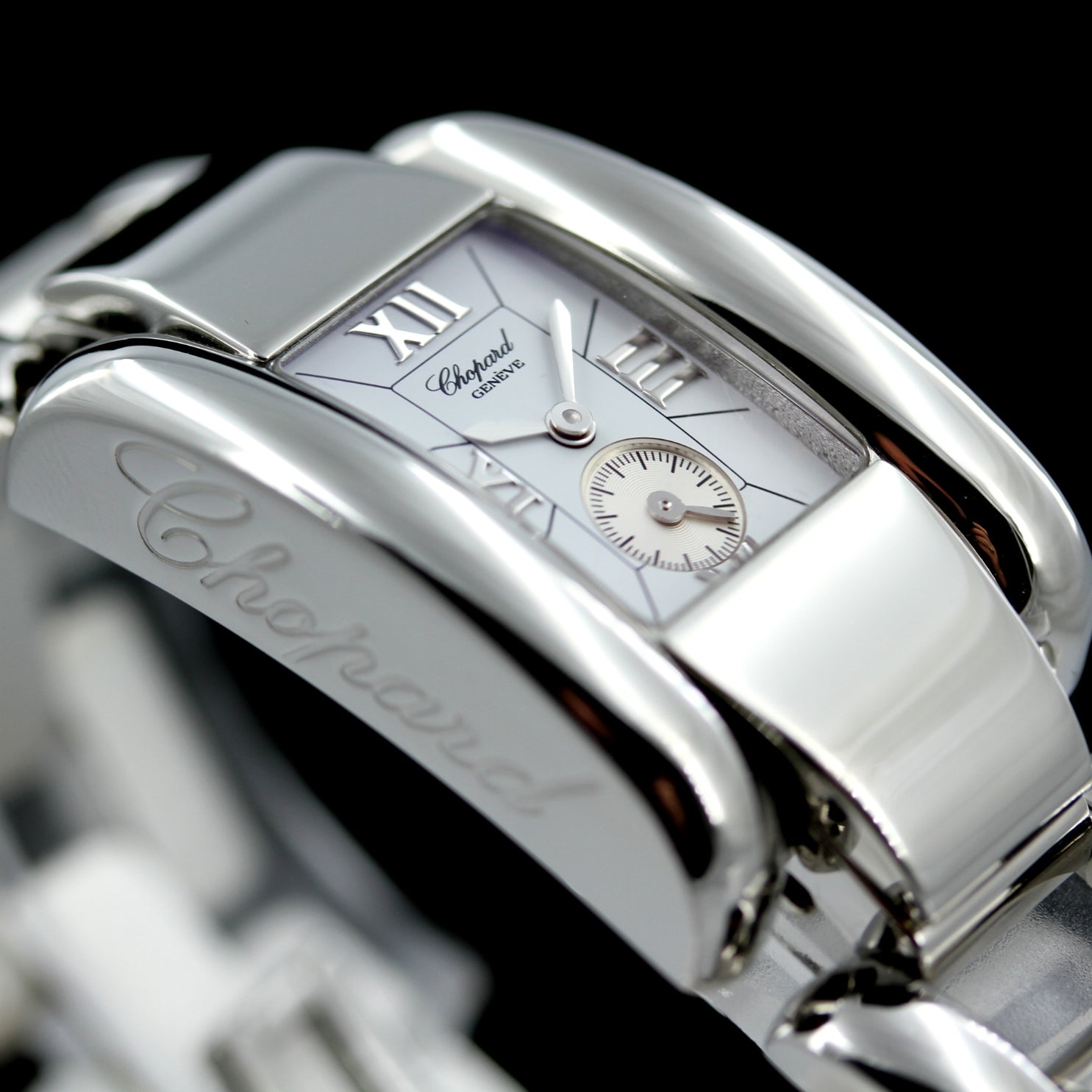 Chopard La Strada, Small Second, rom. white Dial, Ref. 8357 - LUXUHRIA