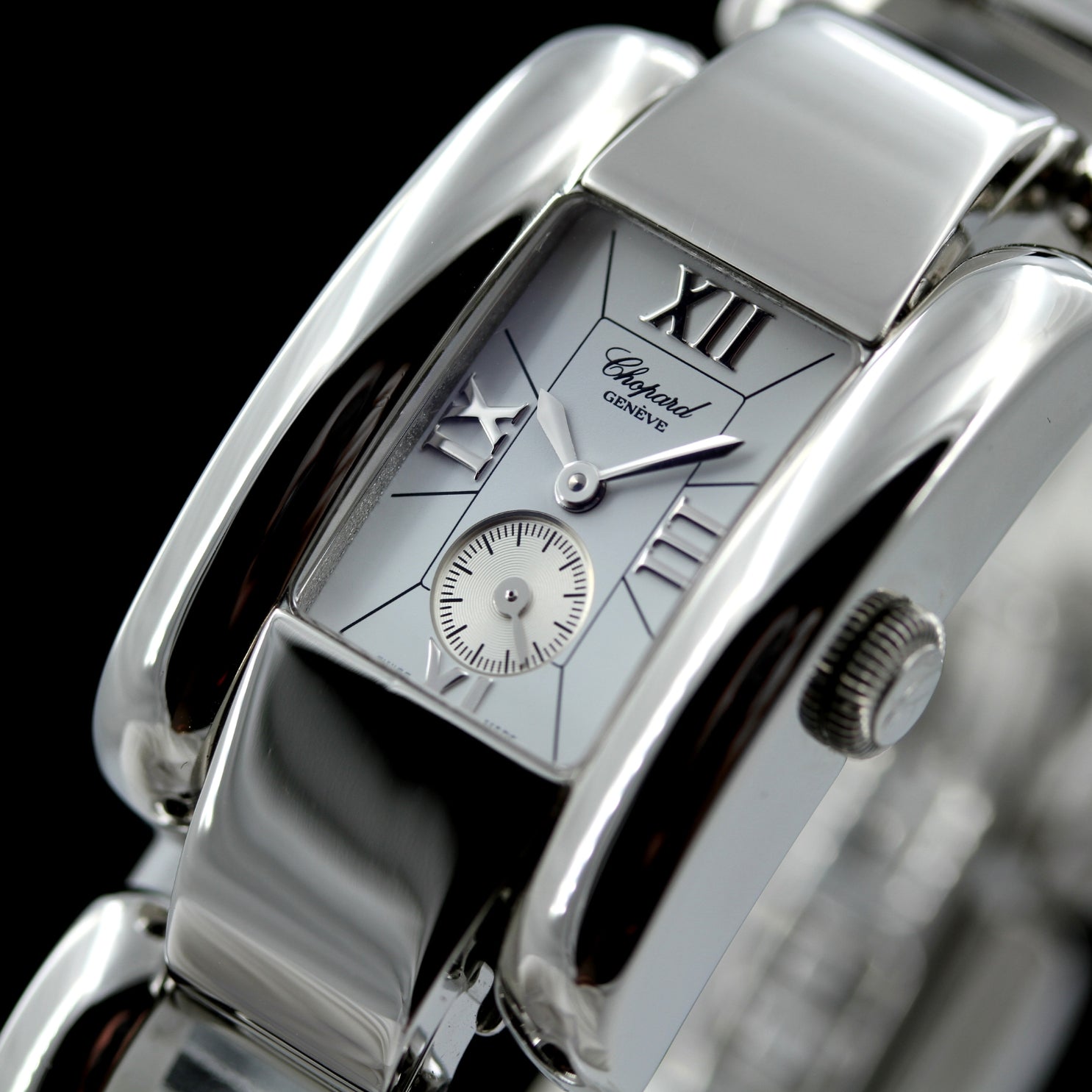 Chopard La Strada, Small Second, rom. white Dial, Ref. 8357 - LUXUHRIA