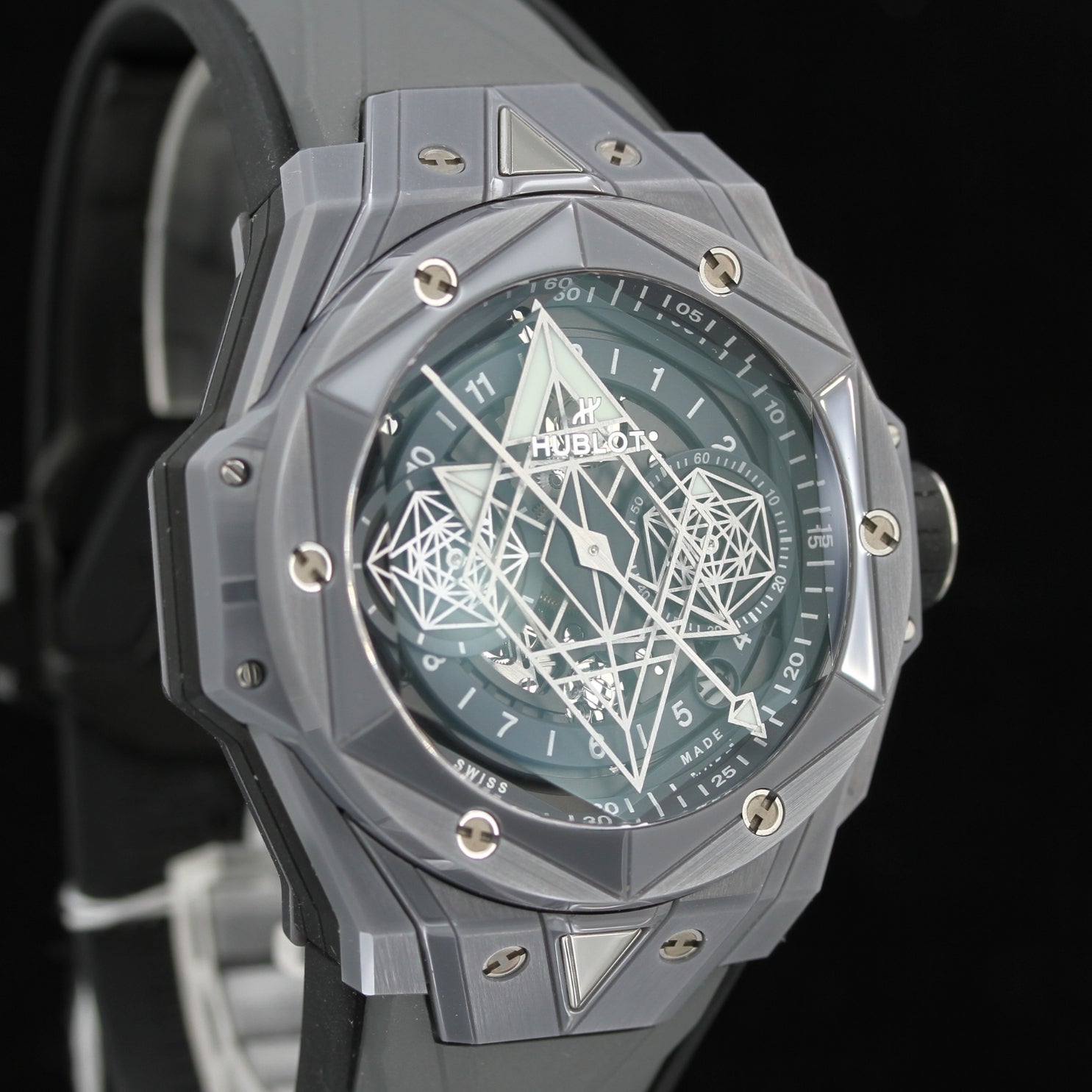 Hublot Big Bang Sang Bleu, Limited 1 out of 200, Ref. 418.FX.8007.RX.MXM21, B+P - LUXUHRIA