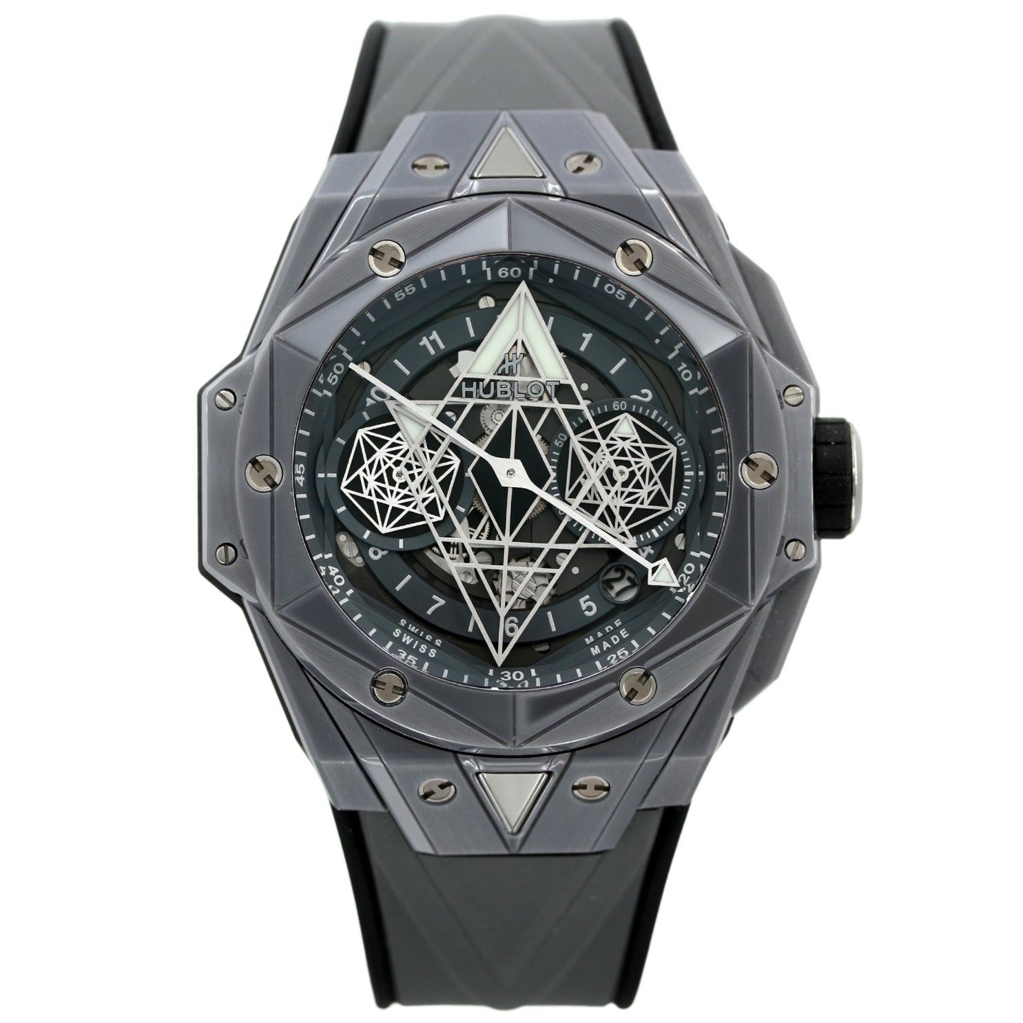 Hublot Big Bang Sang Bleu, Limited 1 out of 200, Ref. 418.FX.8007.RX.MXM21, B+P - LUXUHRIA