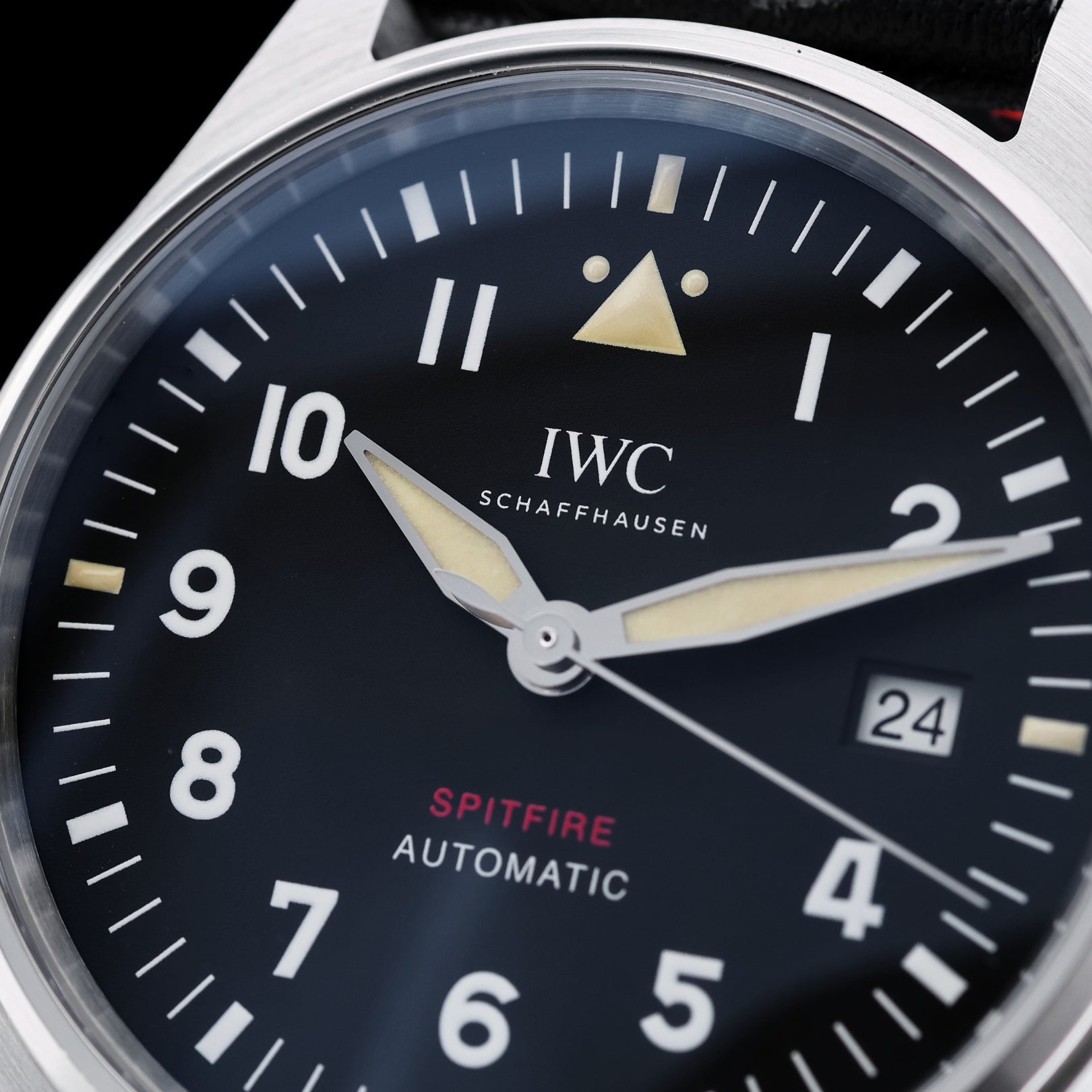 IWC Fliegeruhr Pilot’s Watch Automatic Spitfire, Faltschliesse, Ref. IW326801, B+P - LUXUHRIA