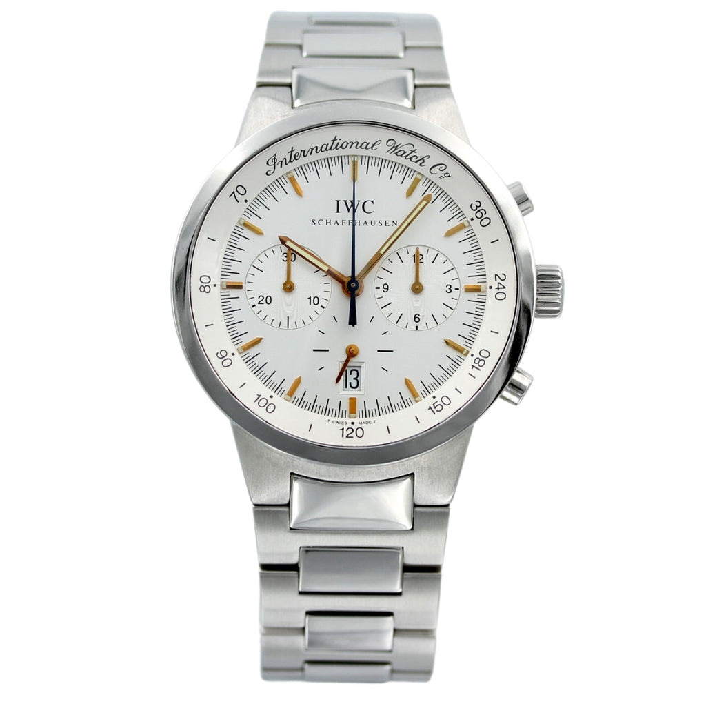 IWC GST Chronograph MecaQuartz 36.5mm Quartz, Stahlarmband, Ref. IW372