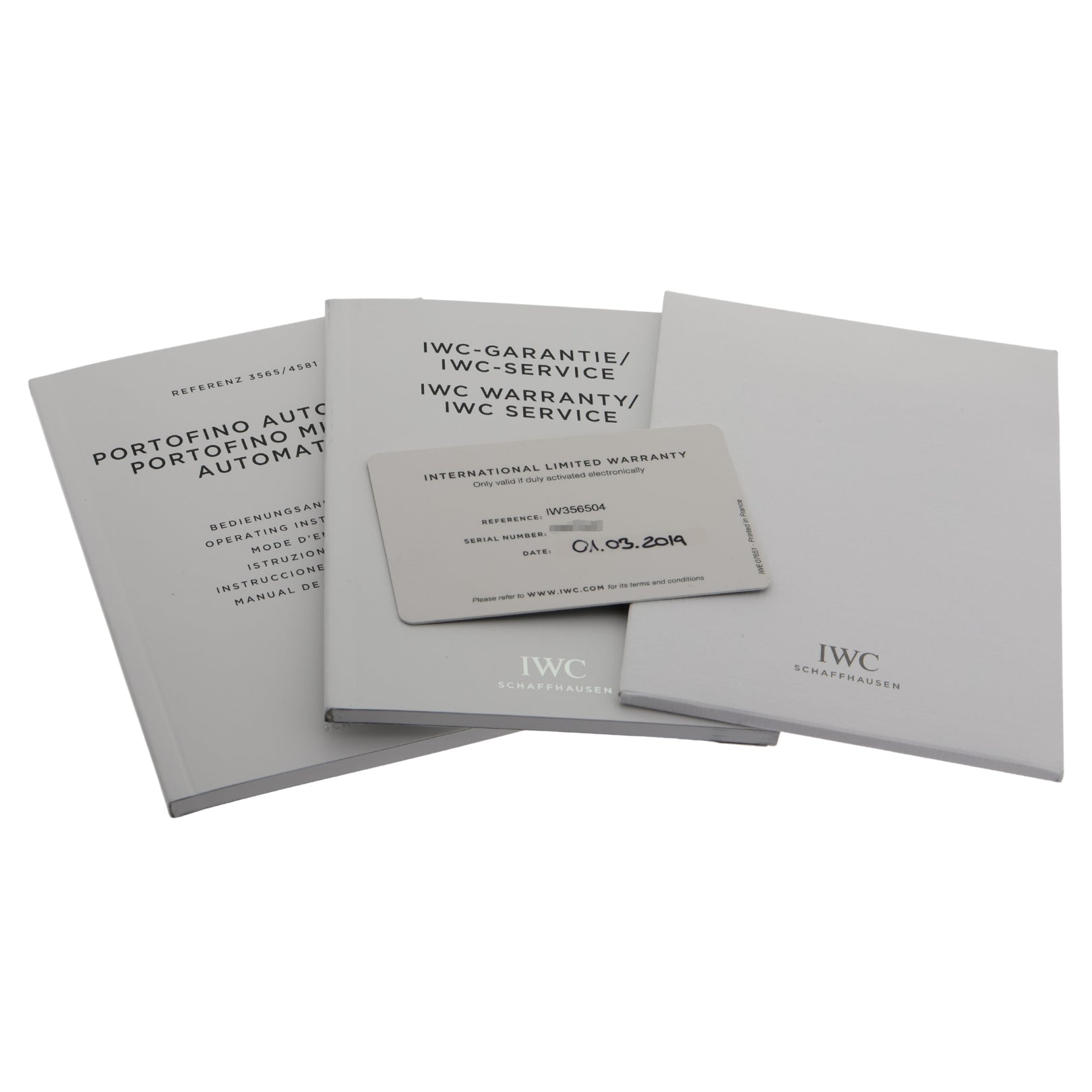 IWC Portofino Automatic, 18 Kt. Rotgold, Ref. IW356504, 2019, B+P - LUXUHRIA